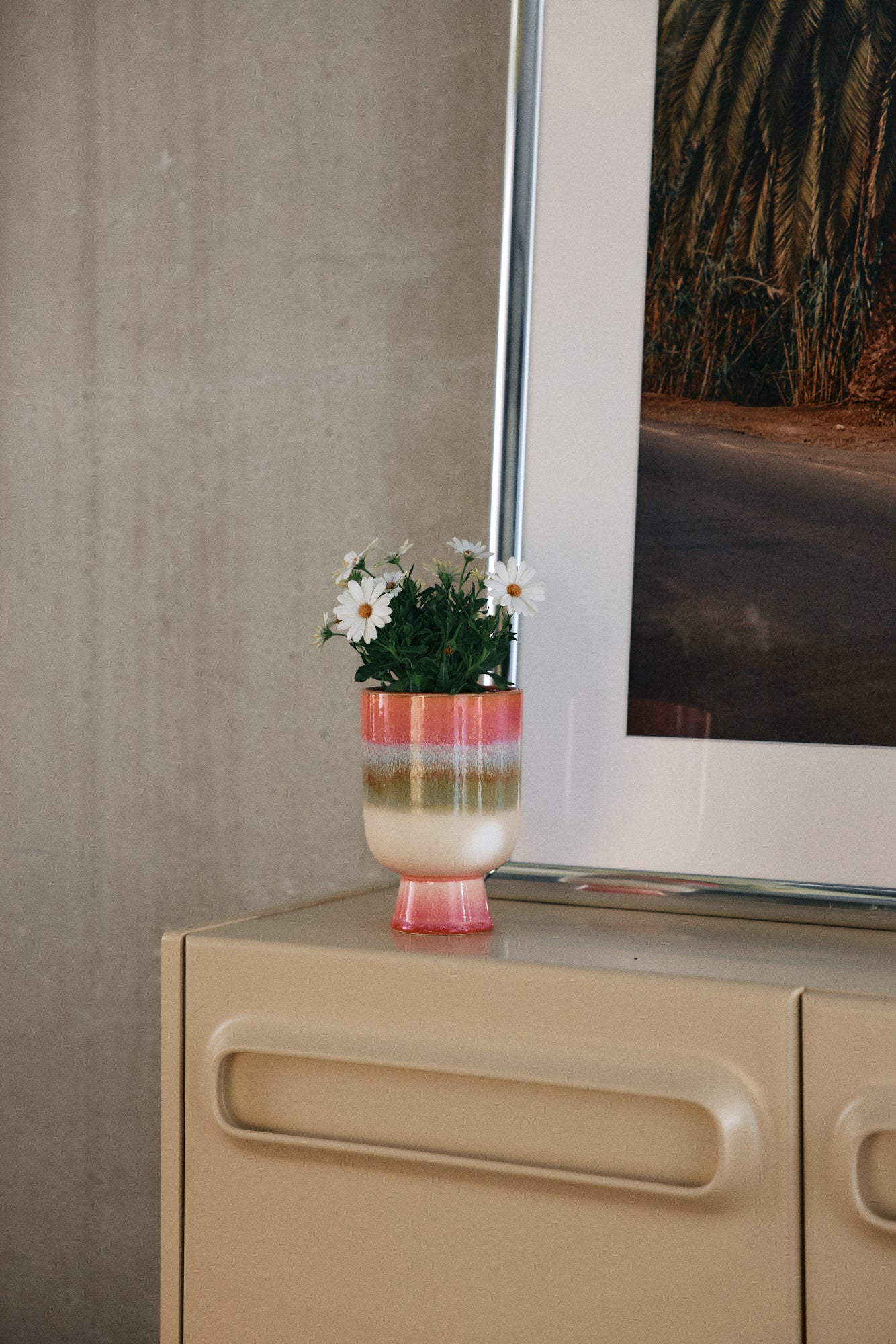 Retro flower pot - Campo di Rose