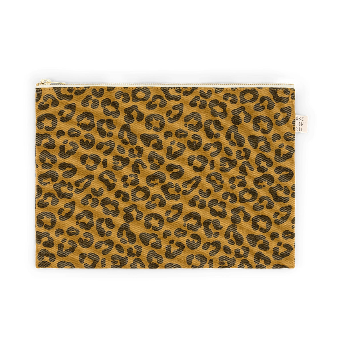 Pochette LEOPARDATA - CARAMELLO