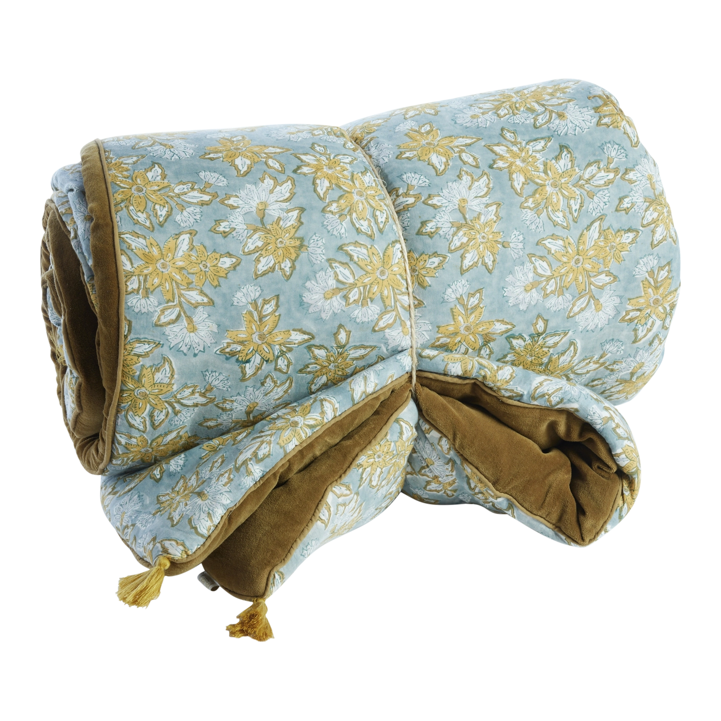 Coperta trapuntata - velluto e cotone