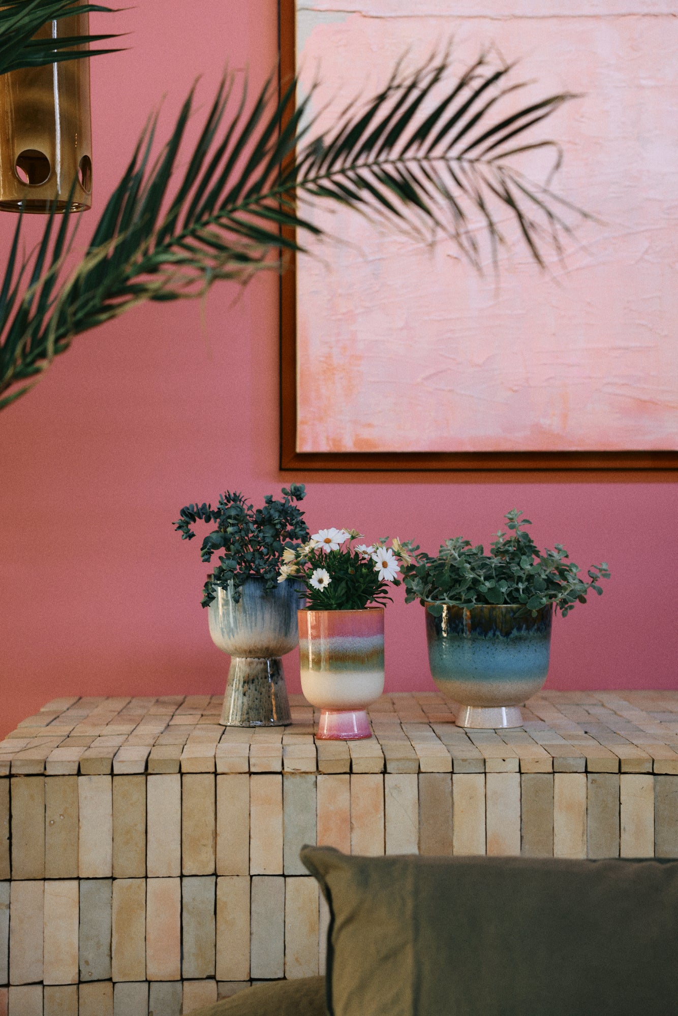 Retro flower pot - Campo di Rose