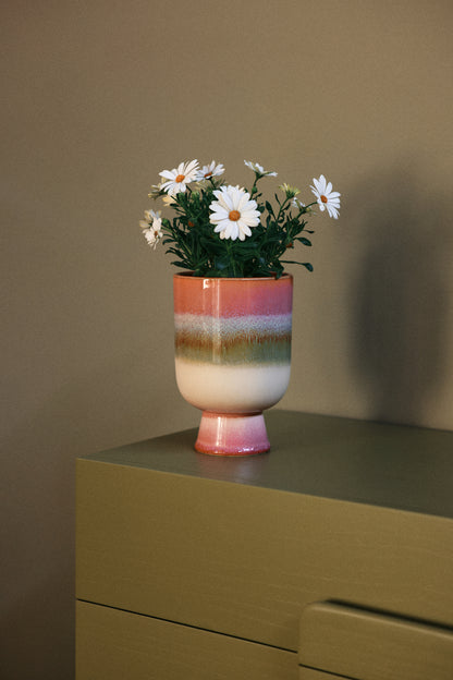 Retro flower pot - Campo di Rose