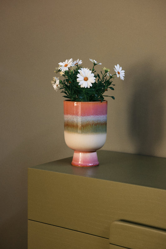 Retro flower pot - Campo di Rose