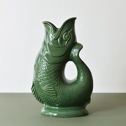 Vaso Carpa "The original Gluggle Jug" - Verde Bosco