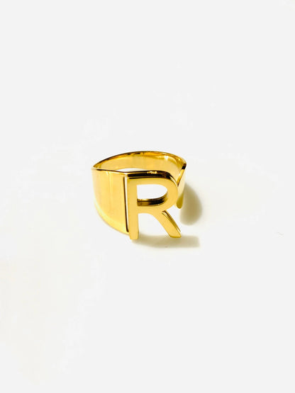 ANELLO LETTERA - R