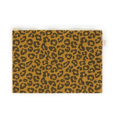 Pochette LEOPARDATA - CARAMELLO