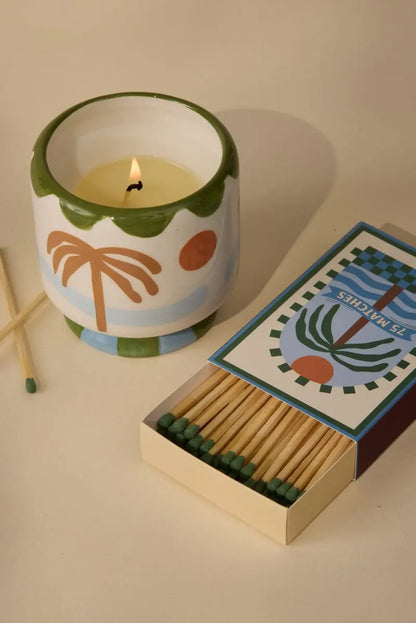 Candela Vaso Ceramica - Lush Palms
