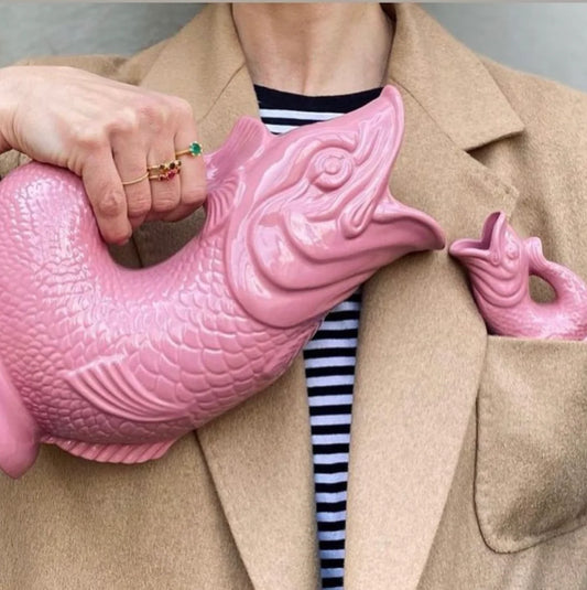 Vaso Carpa "The original Gluggle Jug" - Rosa