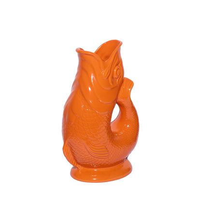 Vaso Carpa "The original Gluggle Jug" - Arancione
