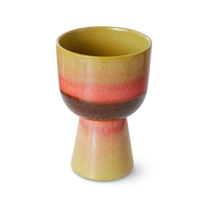 Retro flower pot - Verde Lime