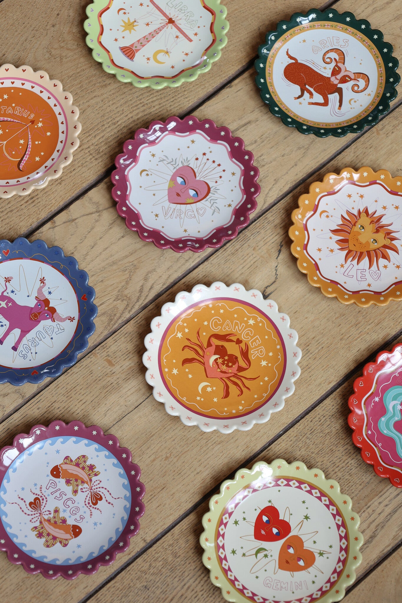 Piattino segno zodiacale - VERGINE