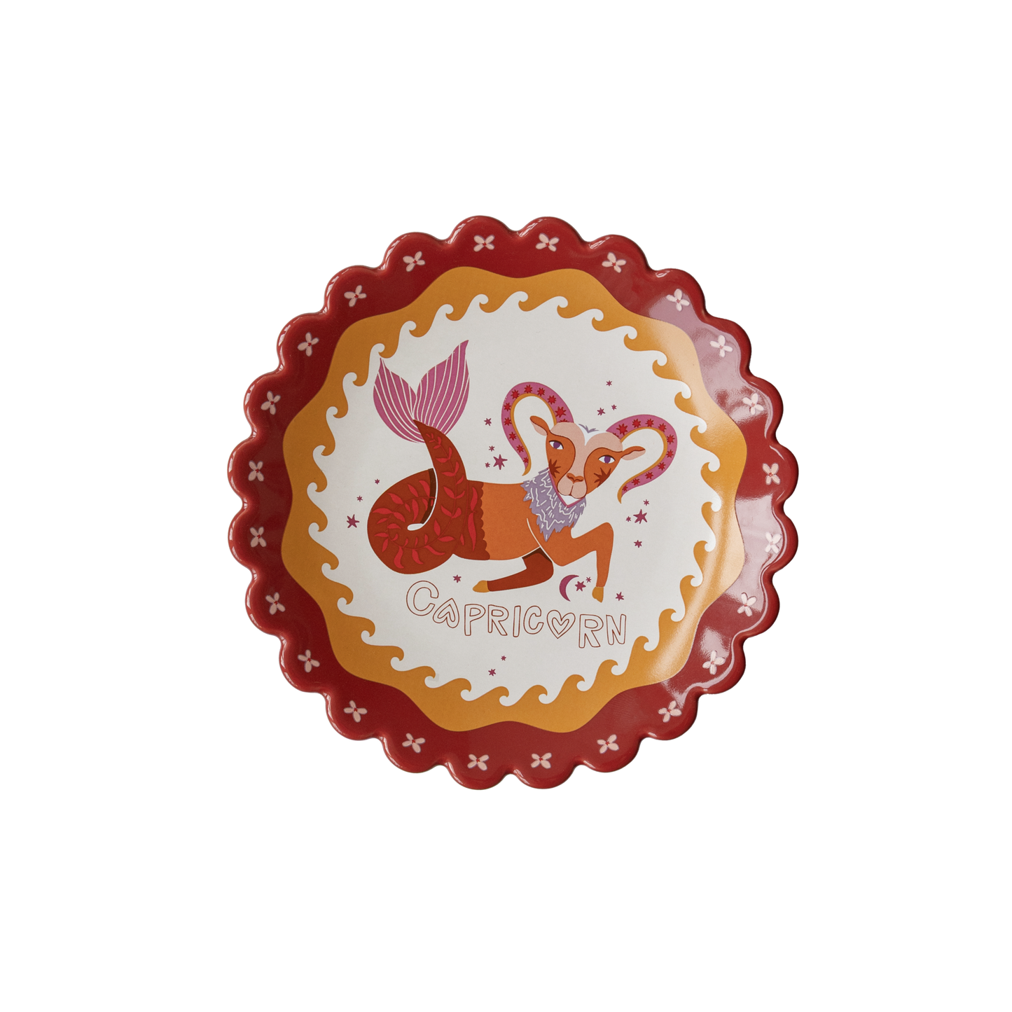 Piattino segno zodiacale - CAPRICORNO