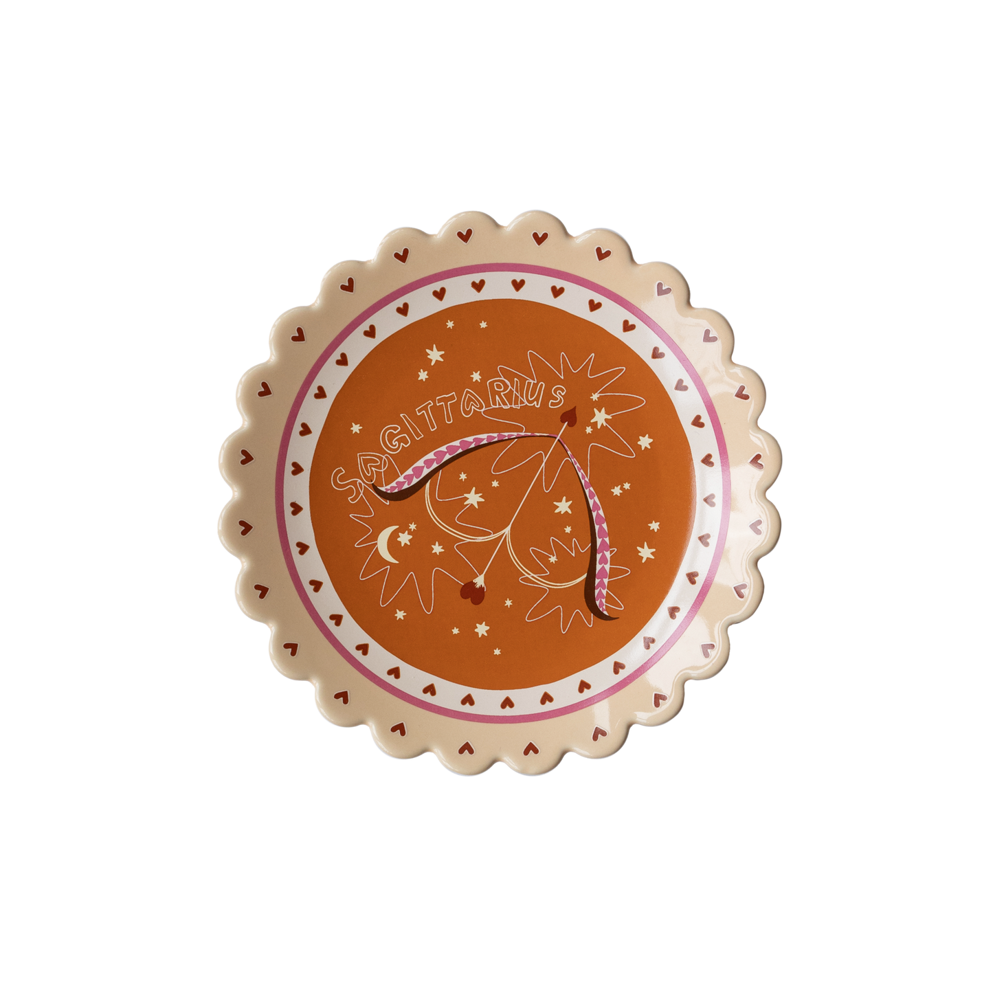 Piattino segno zodiacale - SAGITTARIO