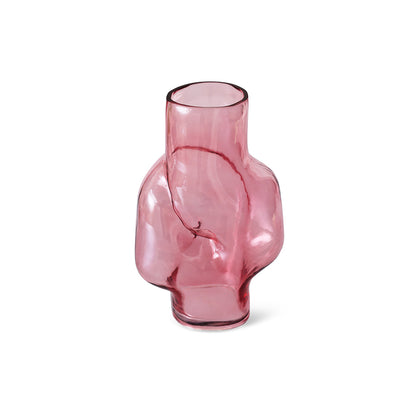 Vaso in vetro - Rosa