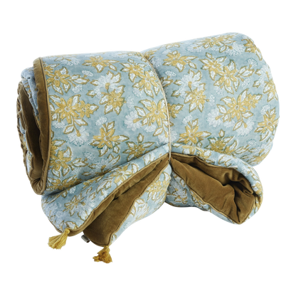 Coperta trapuntata - velluto e cotone